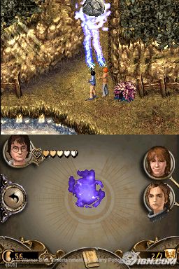 Gameplay-bilde fra Harry potter and the goblet of fire – Nintendo DS spill