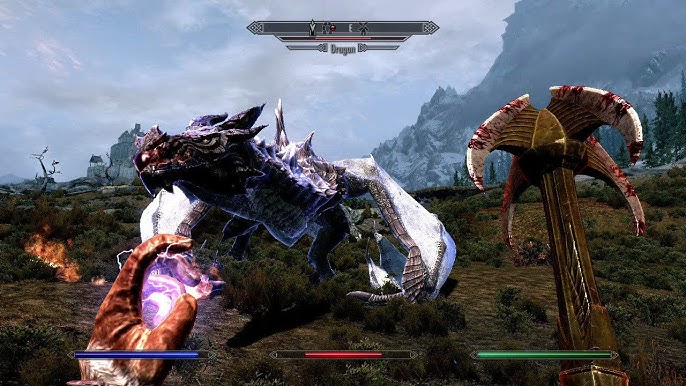 Gameplay-bilde fra The Elder Scrolls V Skyrim Essentials Playstation 3 Spill Ps3