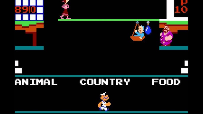 The original! Popeye arcade classics series (USA) - NES spill