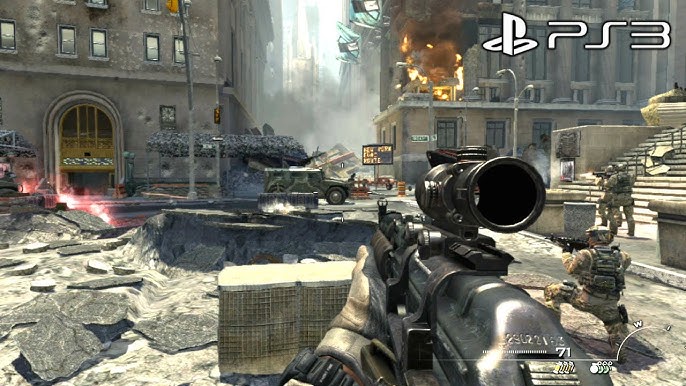 Gameplay-bilde fra Call Of Duty 3 Platinum Playstation 3 Spill Ps3
