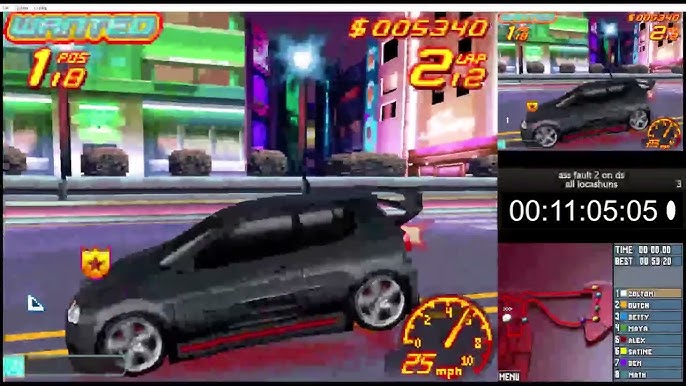 Asphalt 2 - Urban GT – Nintendo DS spill