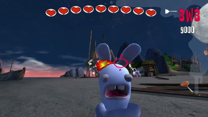 Rayman Raving Rabbids  – Xbox 360 spill