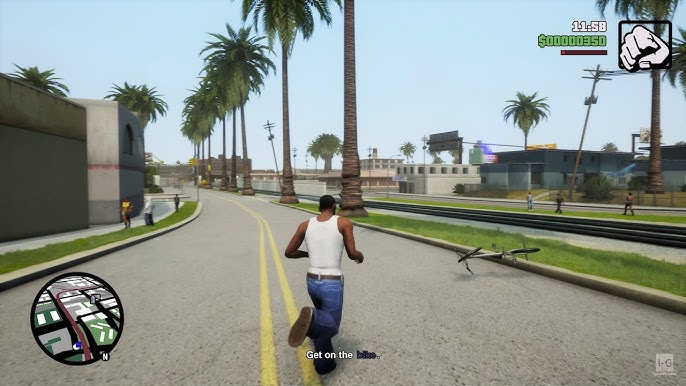 Grand theft auto - San Andreas (GTA) - Xbox original spill (Xbox classic)