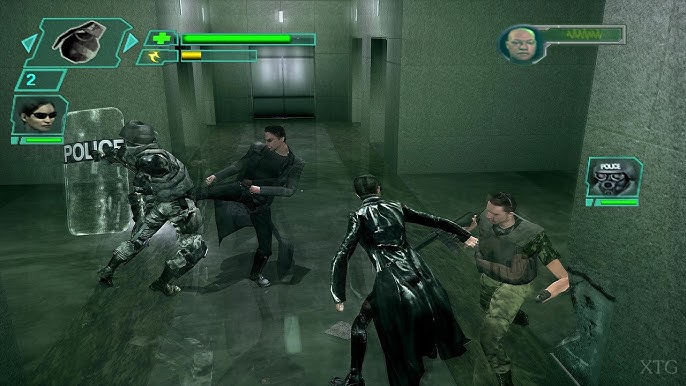 The matrix - Path of Neo - Playstation 2 spill (PS2)