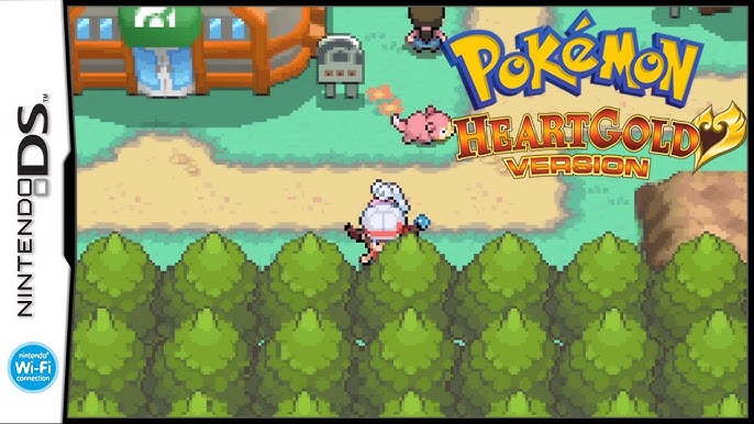 Gameplay-bilde fra Pokemon Heartgold Version Nintendo Ds Spill