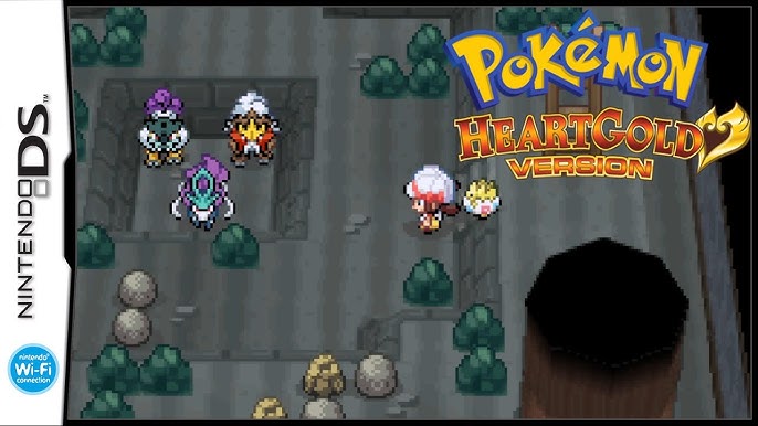 Gameplay-bilde fra Pokemon Heartgold Version Nintendo Ds Spill