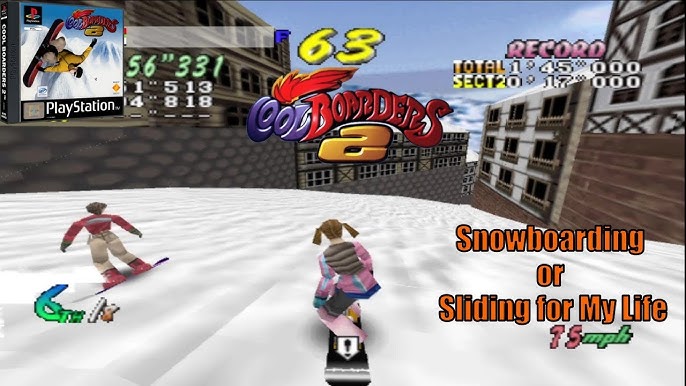 Cool Boarders 2 (platinum) - Playstation 1 spill (PS1)