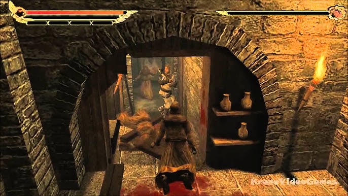 Gameplay-bilde fra Knights Of The Temple Infernal Crusade Xbox Original Spill