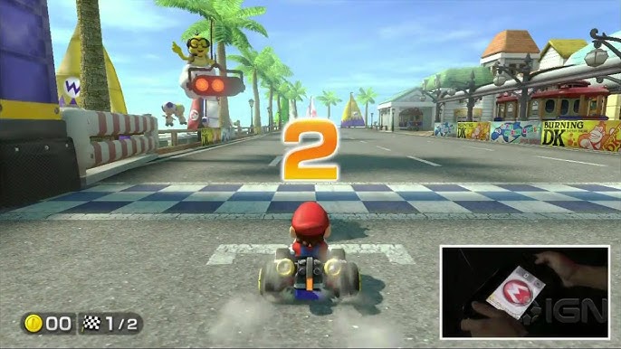 Gameplay-bilde fra mario kart 8 - Deluxe - Nintendo Switch spill