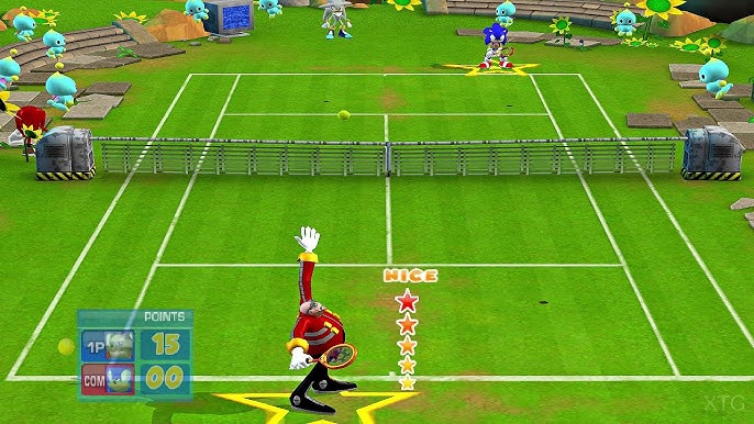 Gameplay-bilde fra Sega superstars - Playstation 2 spill (PS2)
