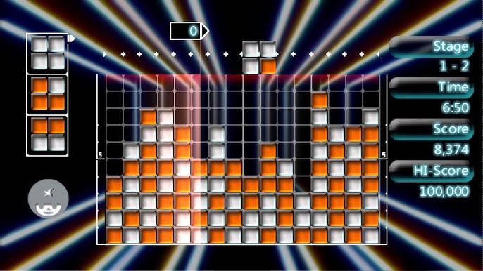 Gameplay-bilde fra Lumines Ii 2 Playstation Portable Spill Psp