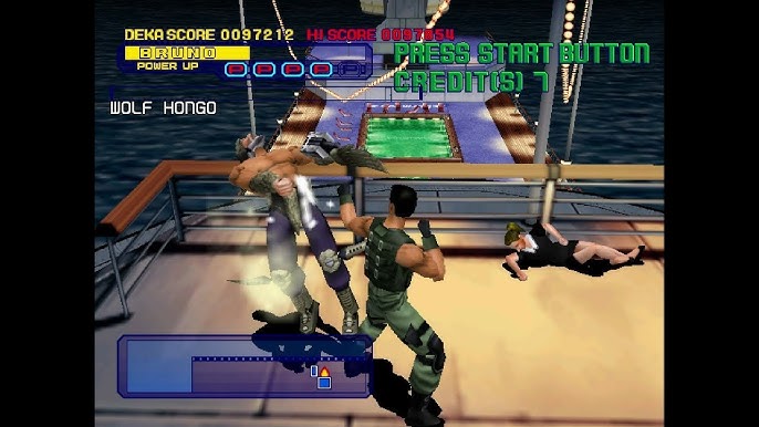 Dynamite cop - Sega Dreamcast spill