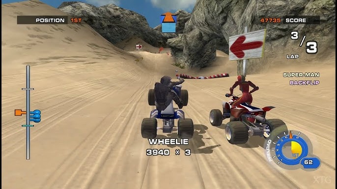 ATV Quad Power Racing 2 - Playstation 2 spill (PS2)