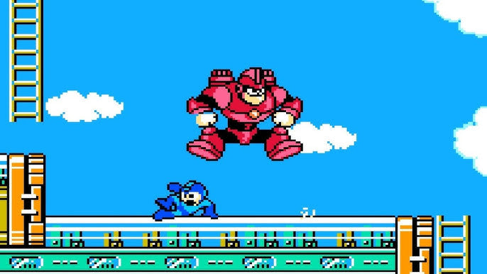 Mega man 4 (SCN) (i eske) - Nintendo entertainment system / NES spill