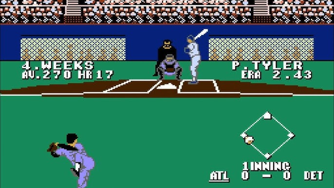 bases loaded (USA) - Nintendo entertainment system / NES spill