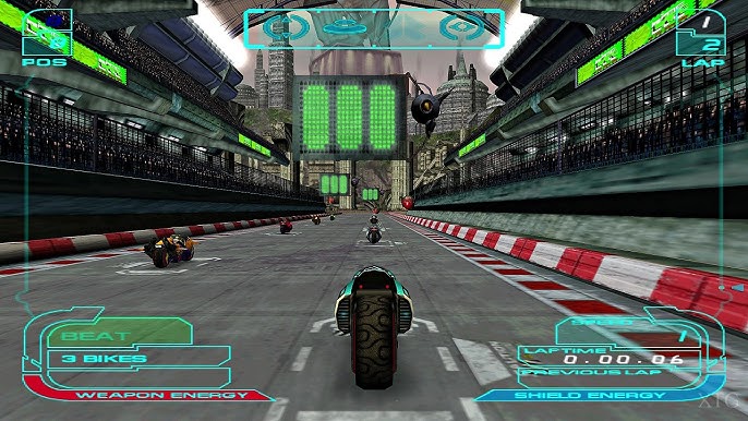 XG3 Extreme G Racing - Playstation 2 spill (PS2)