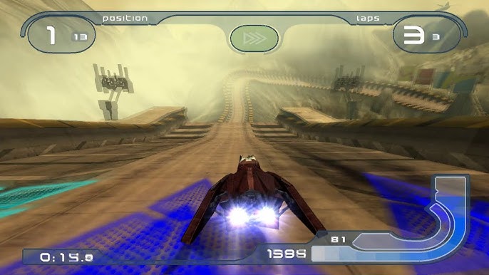 WipeOut Fusion - Playstation 2 spill (PS2)