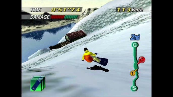 1080° Snowboarding – Nintendo 64 spill (N64)