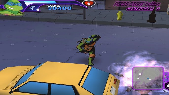 Teenage mutant ninja turtles - Playstation 2 spill (PS2)