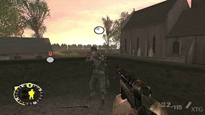 Brothers in arms - Road to hill 30 (platinum) - Playstation 2 spill (PS2)