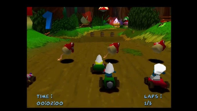 The smurfs - Playstation 1 spill (PS1)