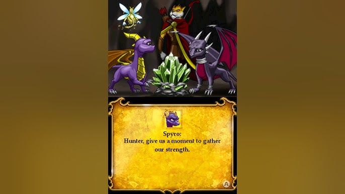 Gameplay-bilde fra The legend of spyro - Dawn of the dragon – Nintendo DS spill