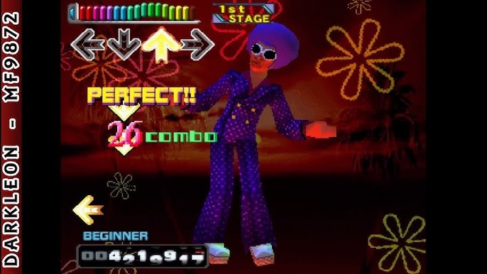 Gameplay-bilde fra Dancing Stage Fusion - Playstation 2 spill (PS2)