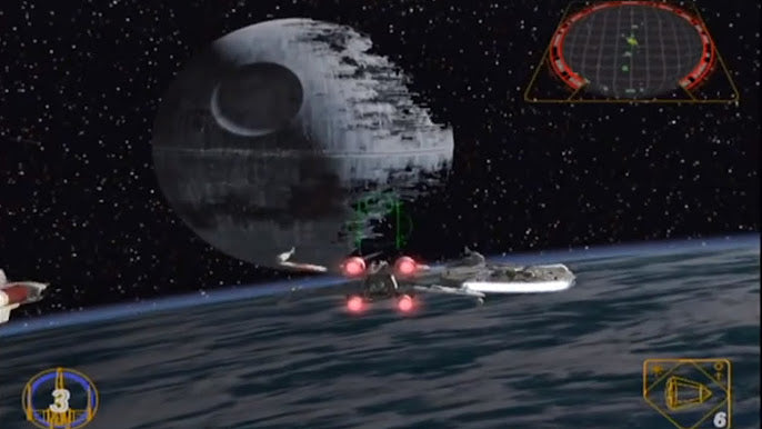 Gameplay-bilde fra Star Wars Rogue Squadron Ii Rogue Leader Nintendo Gamecube Spill