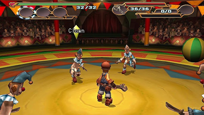 Gameplay-bilde fra Dark Chronicle - Playstation 2 spill (PS2)