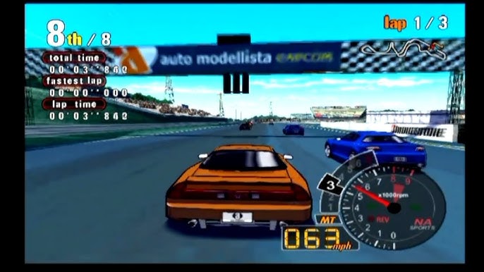 Auto modellista - Playstation 2 spill (PS2)