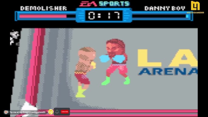 Knockout kings - Nintendo Gameboy color spill (GBC)