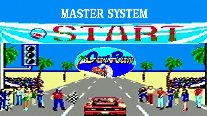 OutRun (i eske) - Sega master system spill