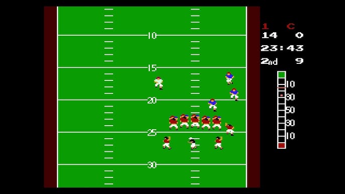 10-yard fight (USA) - Nintendo entertainment system / NES spill