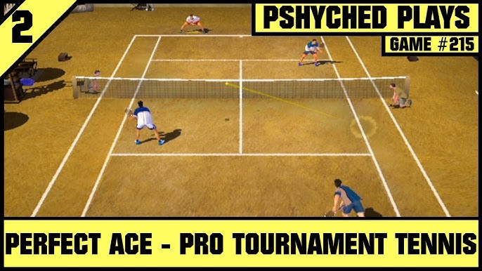 Perfect ace - Pro Tournament tennis - Playstation 2 spill (PS2)