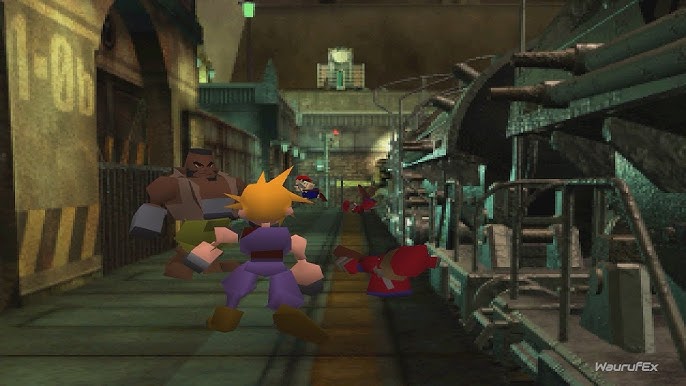 Final fantasy VII / 7 (platinum) - Playstation 1 spill (PS1)