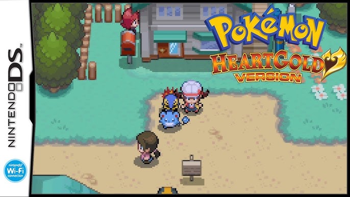 Gameplay-bilde fra Pokemon Heartgold Version Nintendo Ds Spill