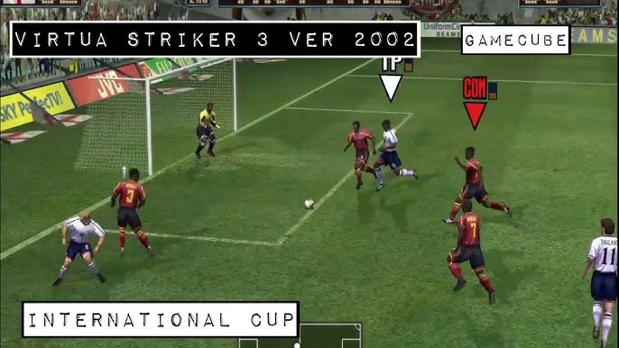 Gameplay-bilde fra Virtua Striker 3 Ver 2002 Nintendo Gamecube Spill Copy