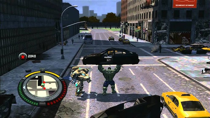 The incredible hulk - Xbox 360 spill