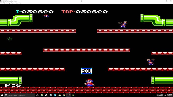 The original Mario bros. - Arcade classics series (USA) - NES spill
