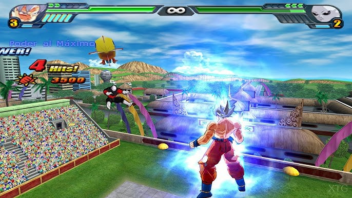 Gameplay-bilde fra Dragon ball z - Budokai 3 (platinum) - Playstation 2 spill (PS2)