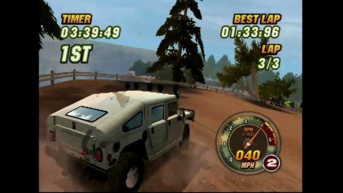 Hummer Badlands - Playstation 2 spill (PS2)