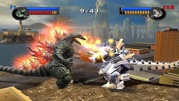 Godzilla - Save the earth - Playstation 2 spill (PS2)