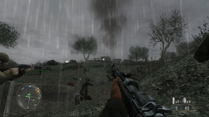 Call of Duty 3 - Playstation 2 spill (PS2)