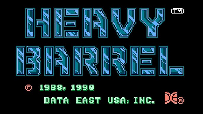 Heavy barrel (USA) - Nintendo entertainment system / NES spill