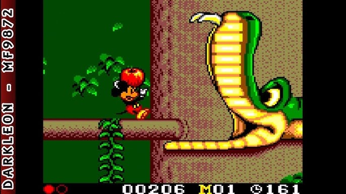 Land of illusion starring Mickey Mouse (i eske) - Sega game gear spill