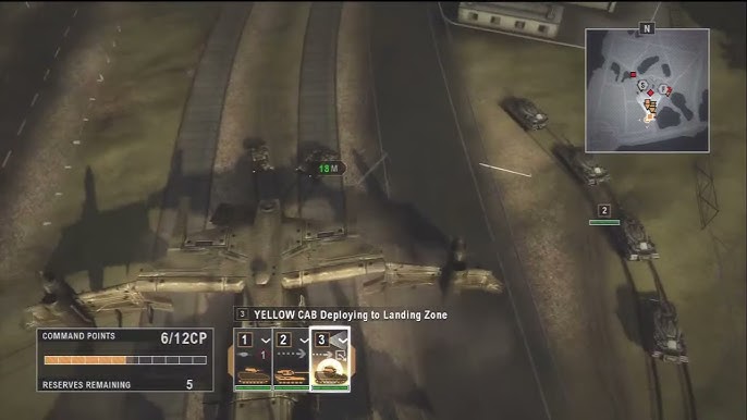 Gameplay-bilde fra Tom Clancys Endwar Xbox 360 Spill