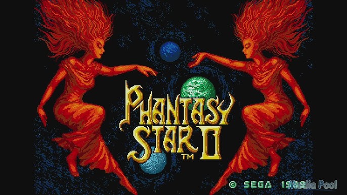 Phantasy Star II / 2 - Sega genesis spill