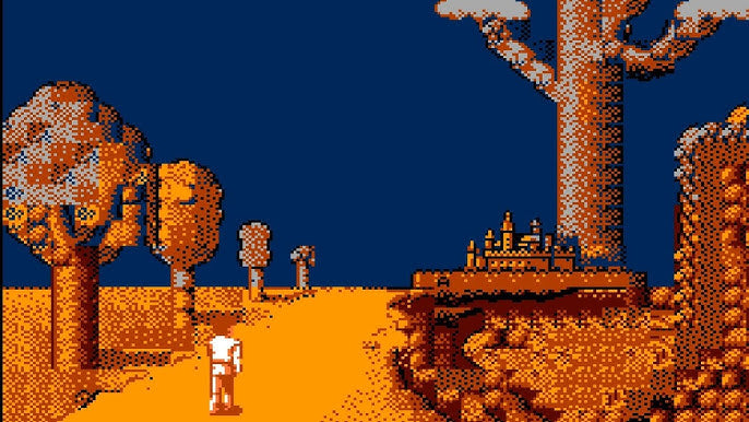 Faxanadu (EEC) - Nintendo entertainment system / NES spill