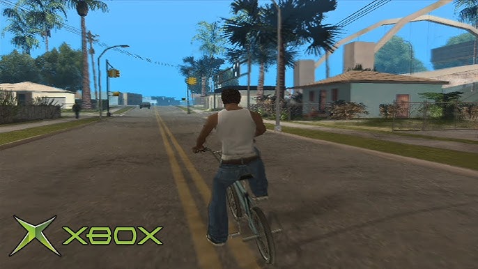 Grand theft auto - San Andreas (GTA) - Xbox original spill (Xbox classic)