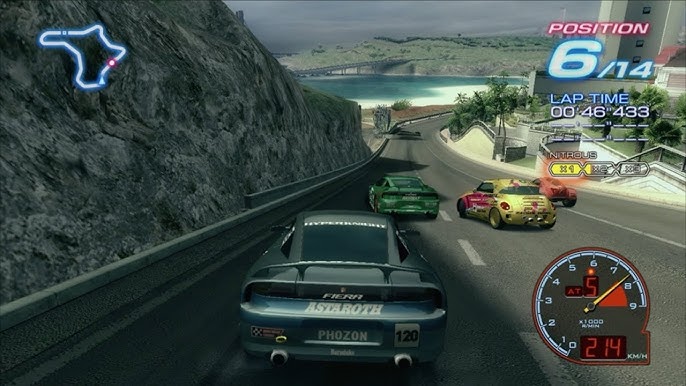Gameplay-bilde fra Ridge Racer 6 Xbox 360 Spill